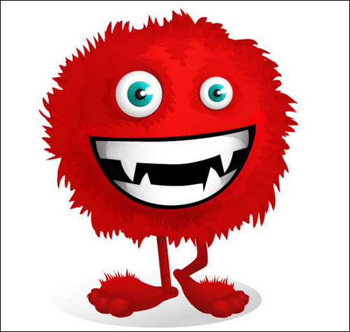 Monster Banner Cliparts