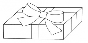 Presents outline clipart