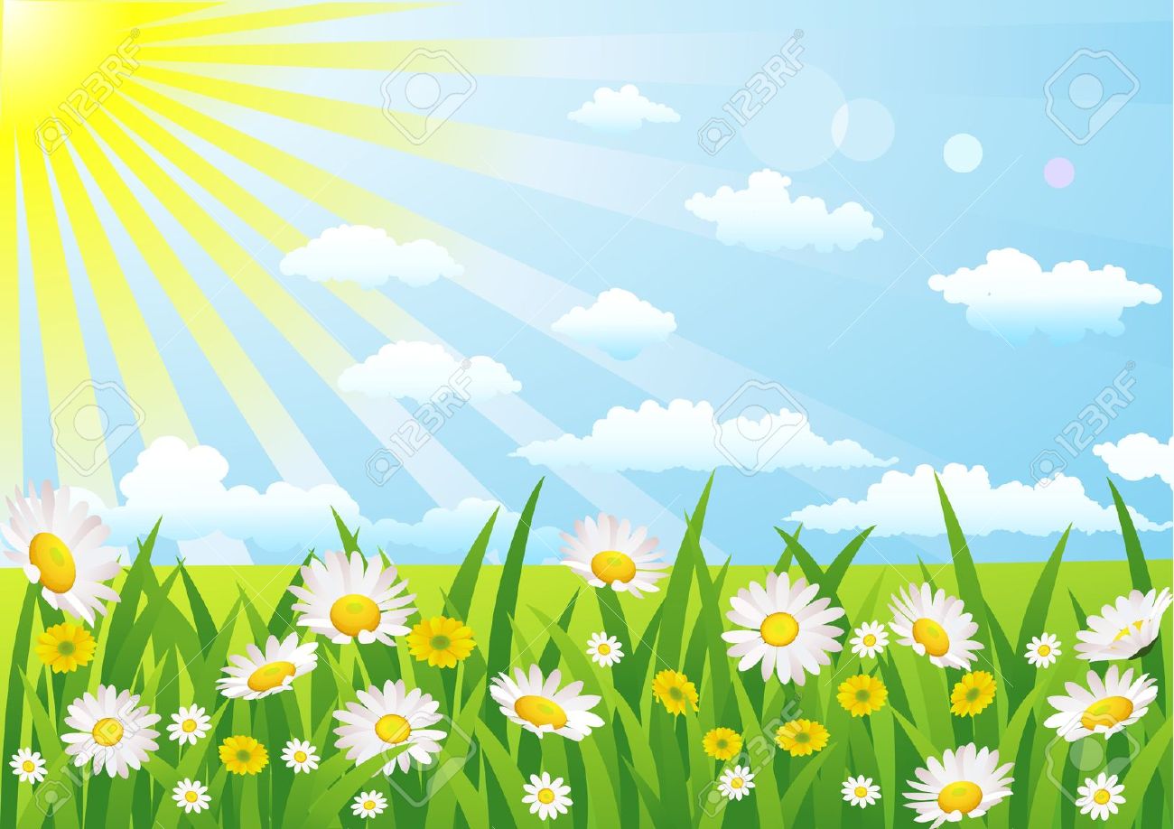 Background Sunny Day Clipart Clip Art Library