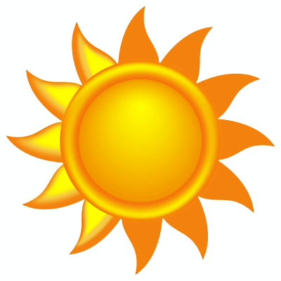 Sunny Scene Cliparts