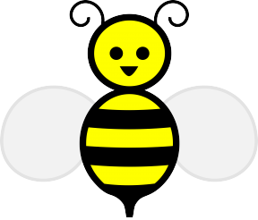 Bee Valentine Cliparts