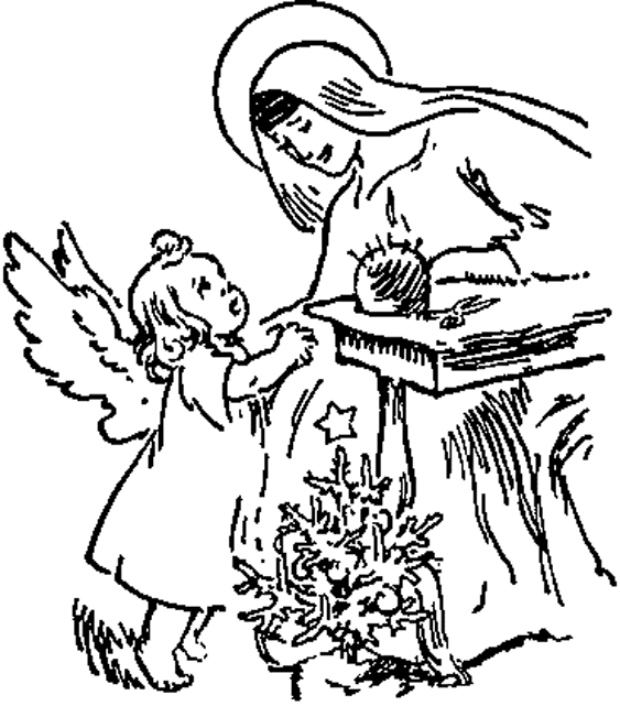 Angel Praying Cliparts