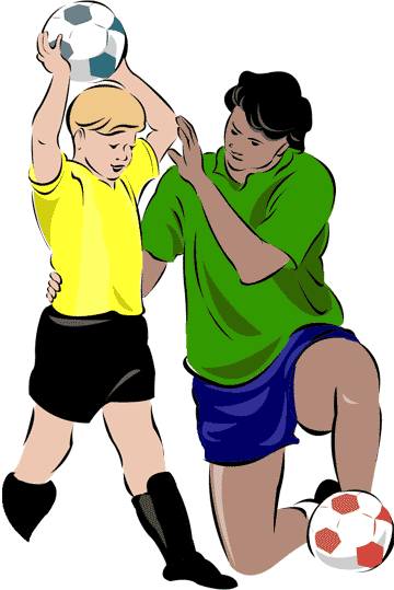 Youth Playing Cliparts