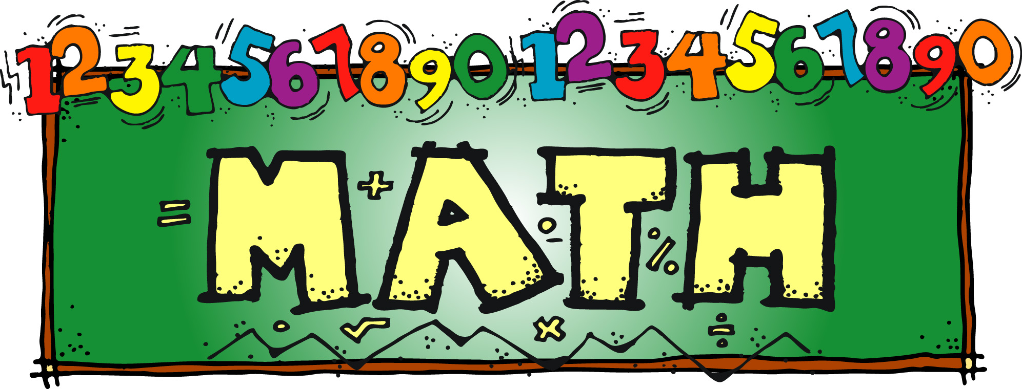 Math Word Clipart Clip Art Library