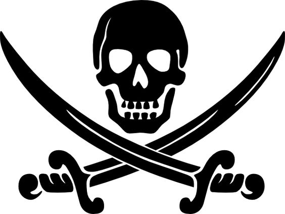 Skull Silhouette Cliparts