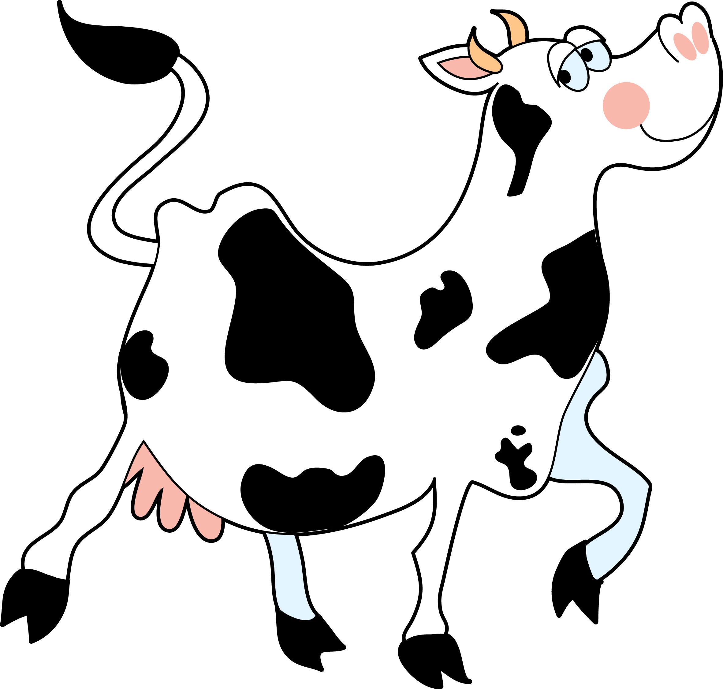 Dairy Calves Clipart