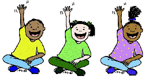 students raising hands clipart - Clip Art Library
