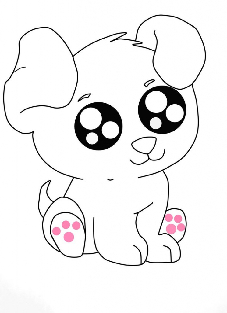 How To Draw A Simple Cute Puppy : How To Draw An Anime Cartoon Puppy ...