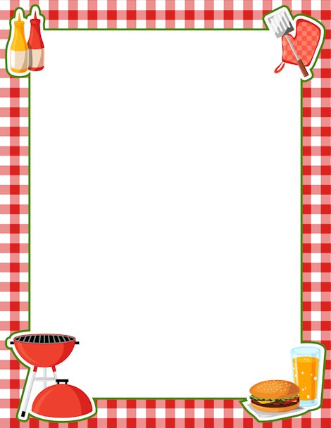 Summer Borders Cliparts