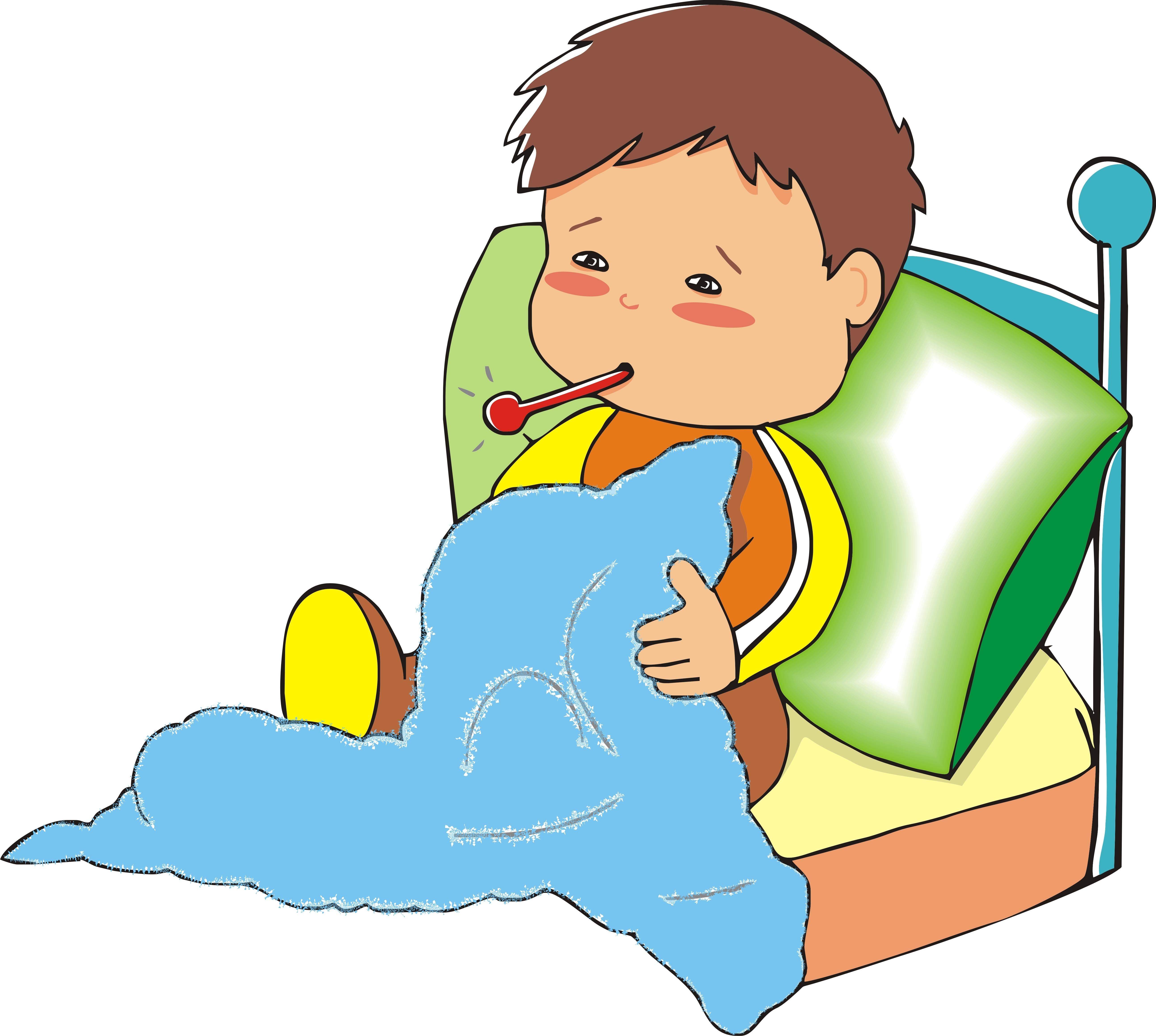 Sick Boy Clipart Clip Art Library