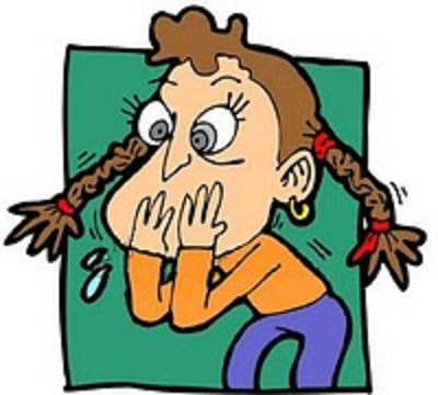 Cartoon Feeling Sick