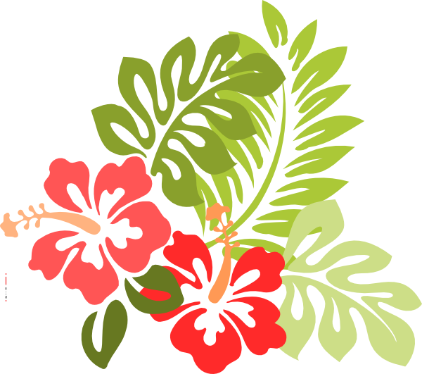 Lilo And Stitch Hawaiian Flowers Clip Art Library