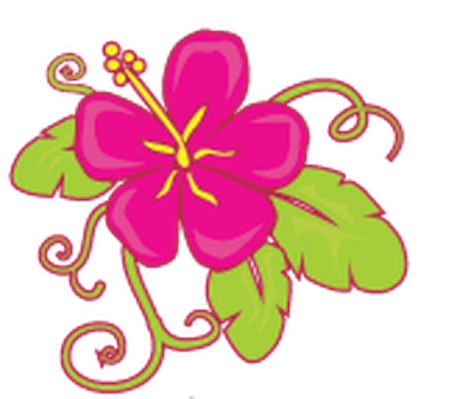 Beach Flower Cliparts