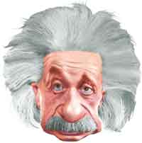 Einstein Hair Clipart