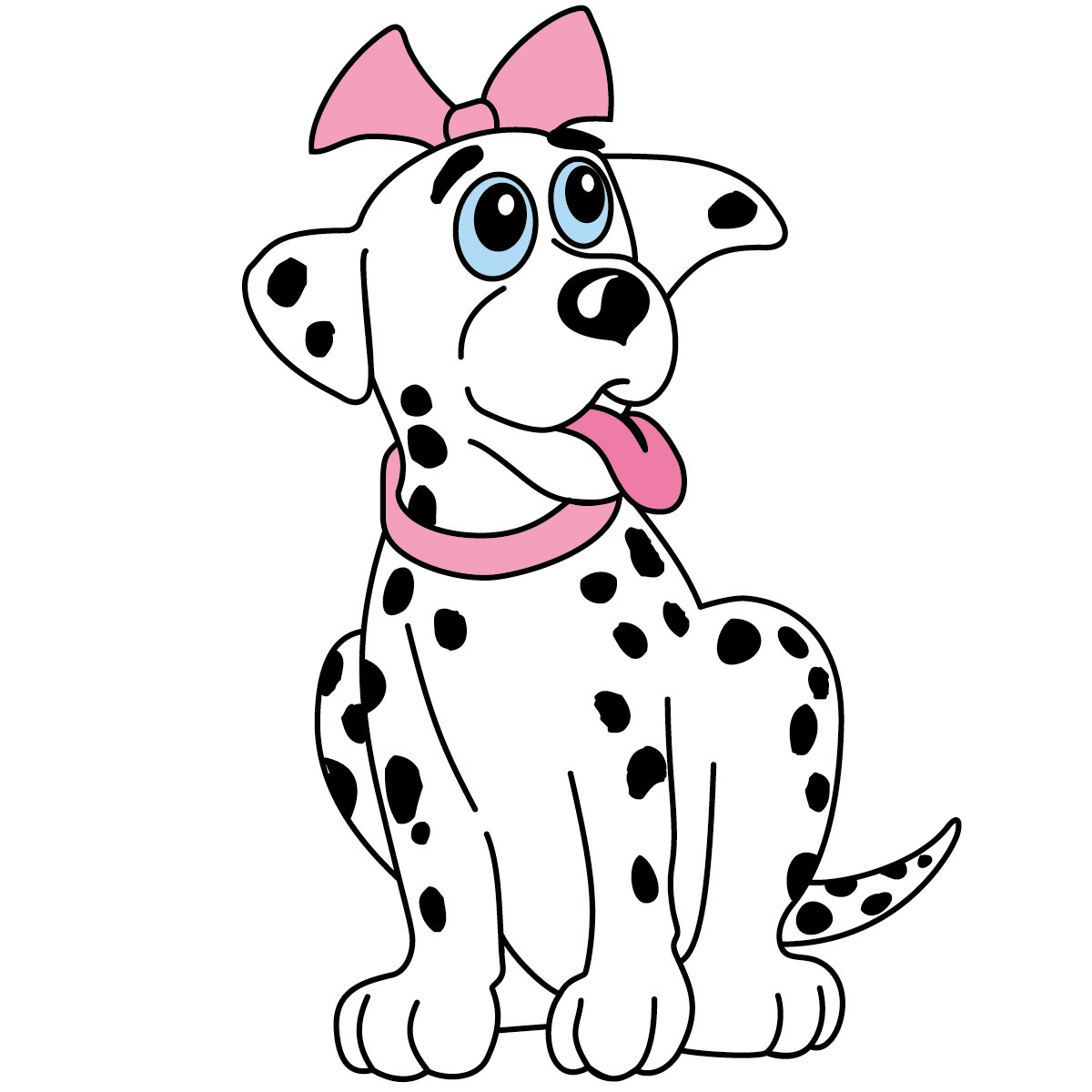 Baby Dalmation Cliparts