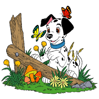 Baby Dalmation Cliparts