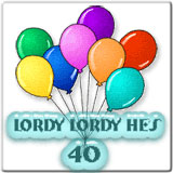40 Year Birthday Cliparts