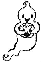 Ghost Girl Cliparts