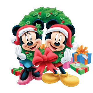 Disney christmas mickey friends clipart