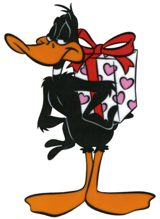 Duck Valentine Cliparts