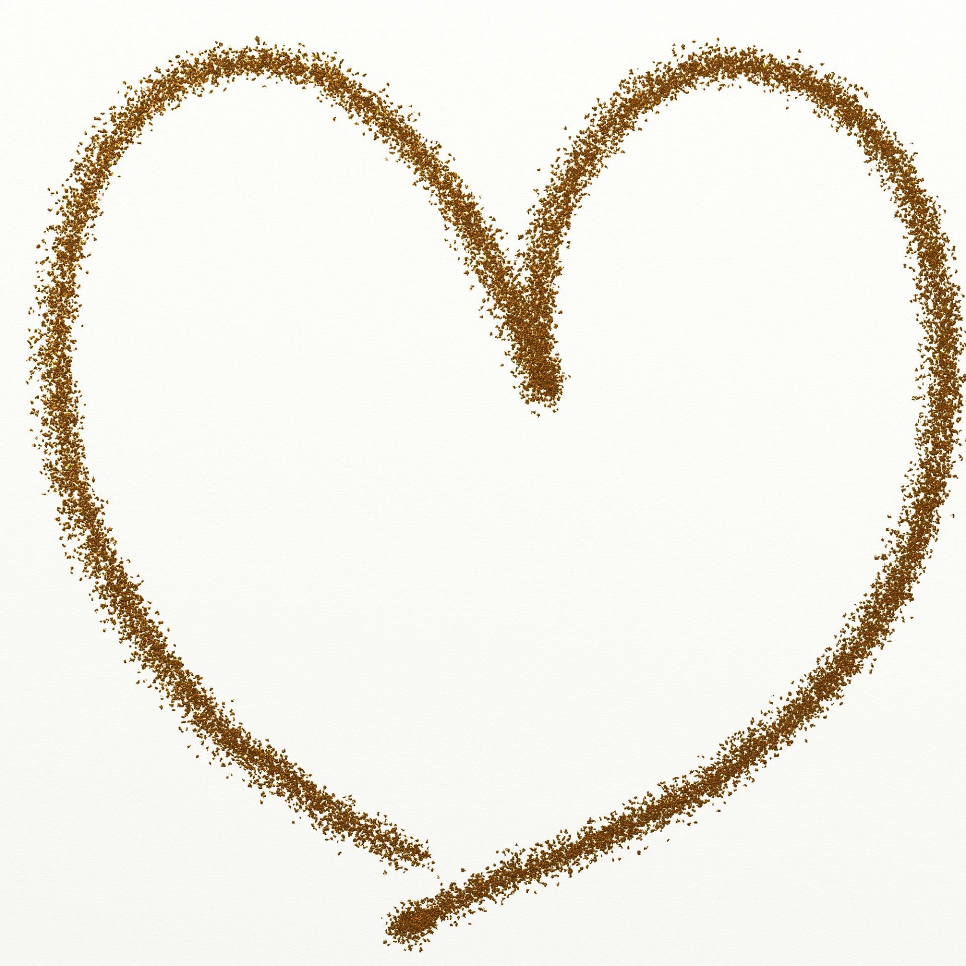 Sparkly Heart Cliparts