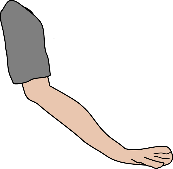 Left Arm Clipart