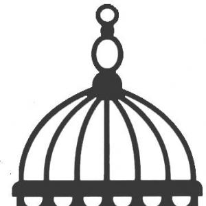 Exclusive Collectionedwn Empty Bird Cage Drawing Design