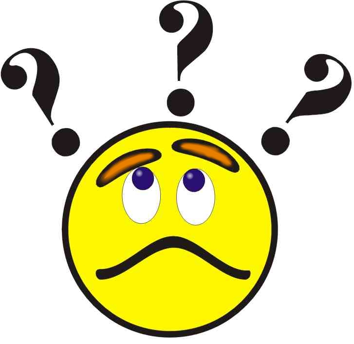 confused face clipart - Clip Art Library