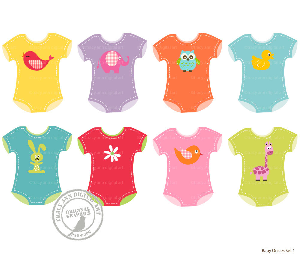 Baby Onesie Clipart