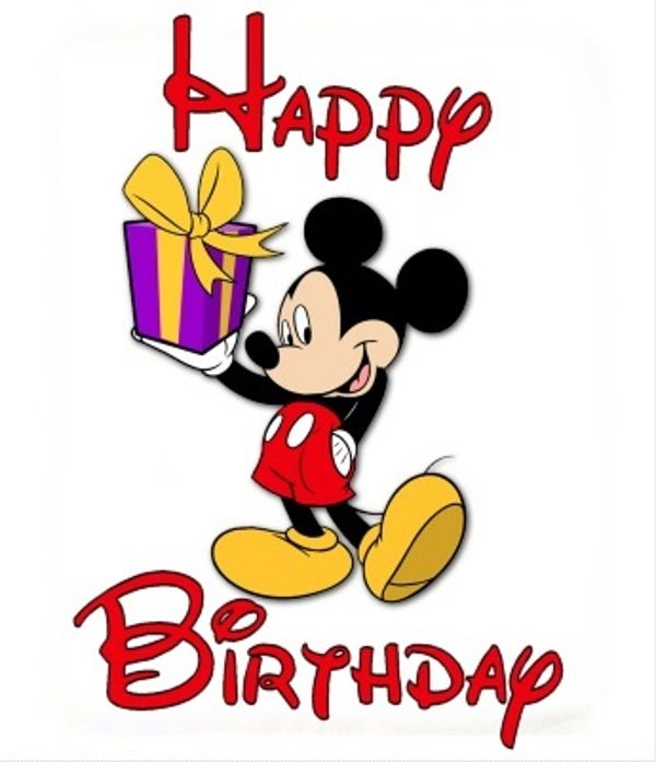 Disney Cliparts Birthday