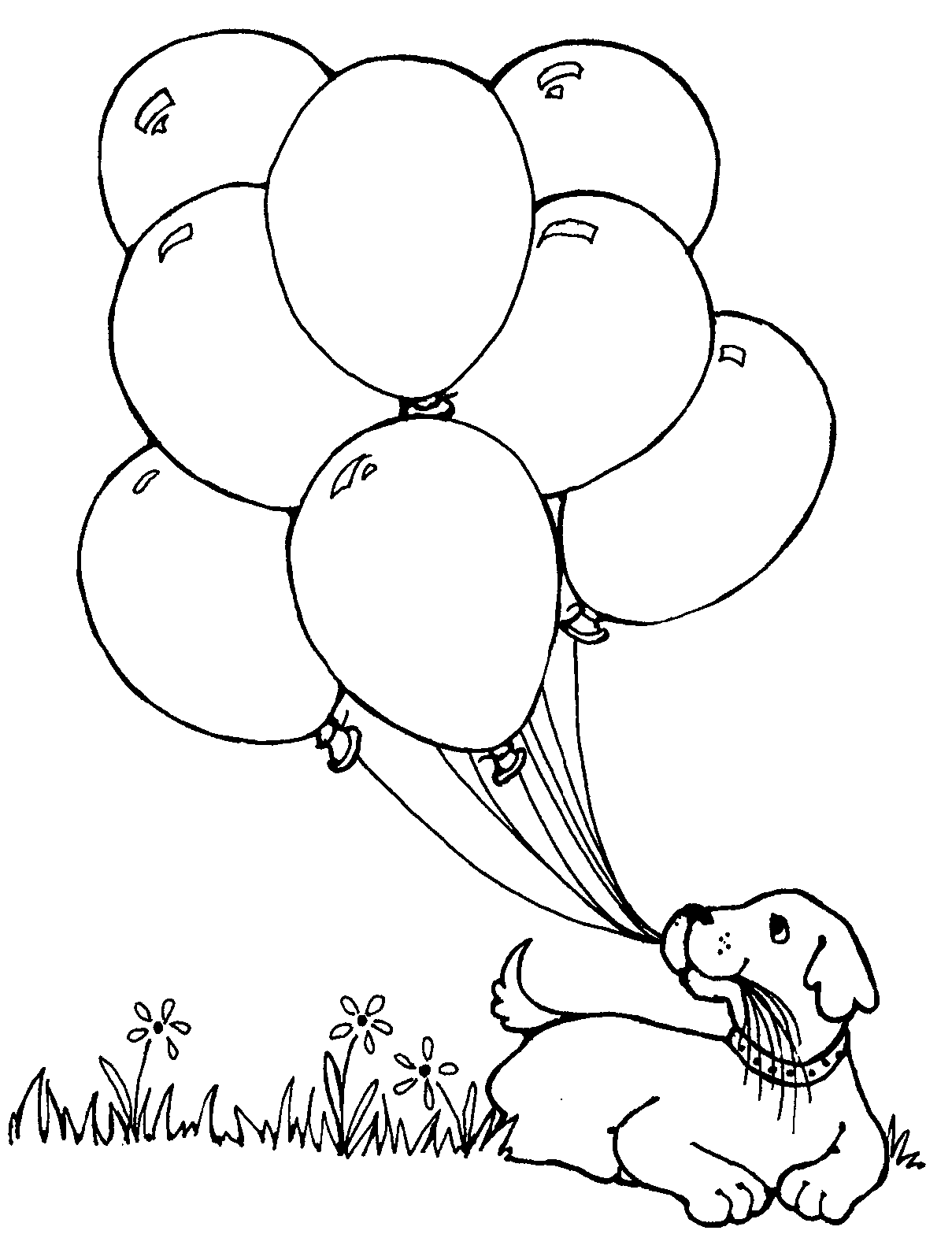 Owl with balloon clipart free black and white