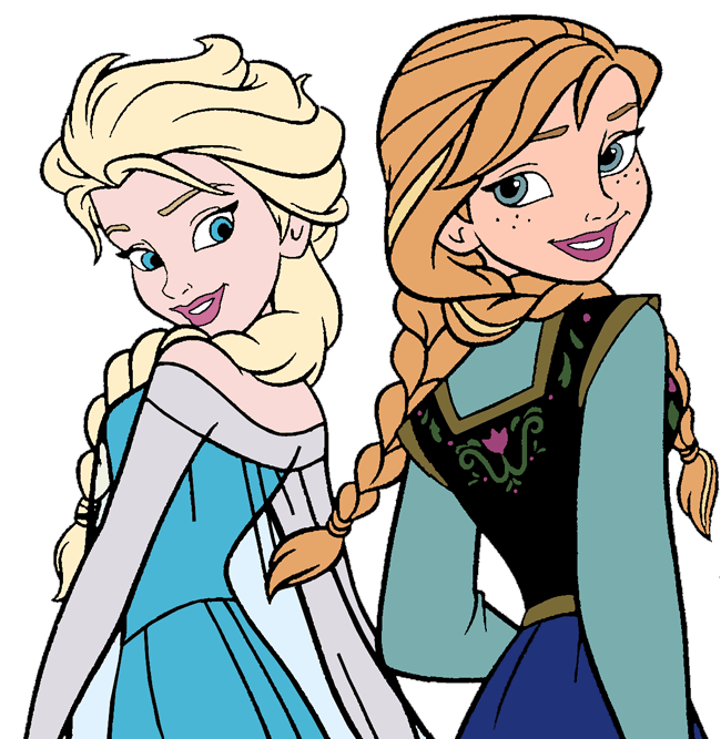 Princess Frozen Cliparts