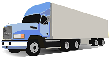 Commercial Trailer Cliparts