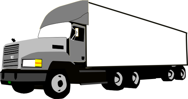 Commercial Trailer Cliparts