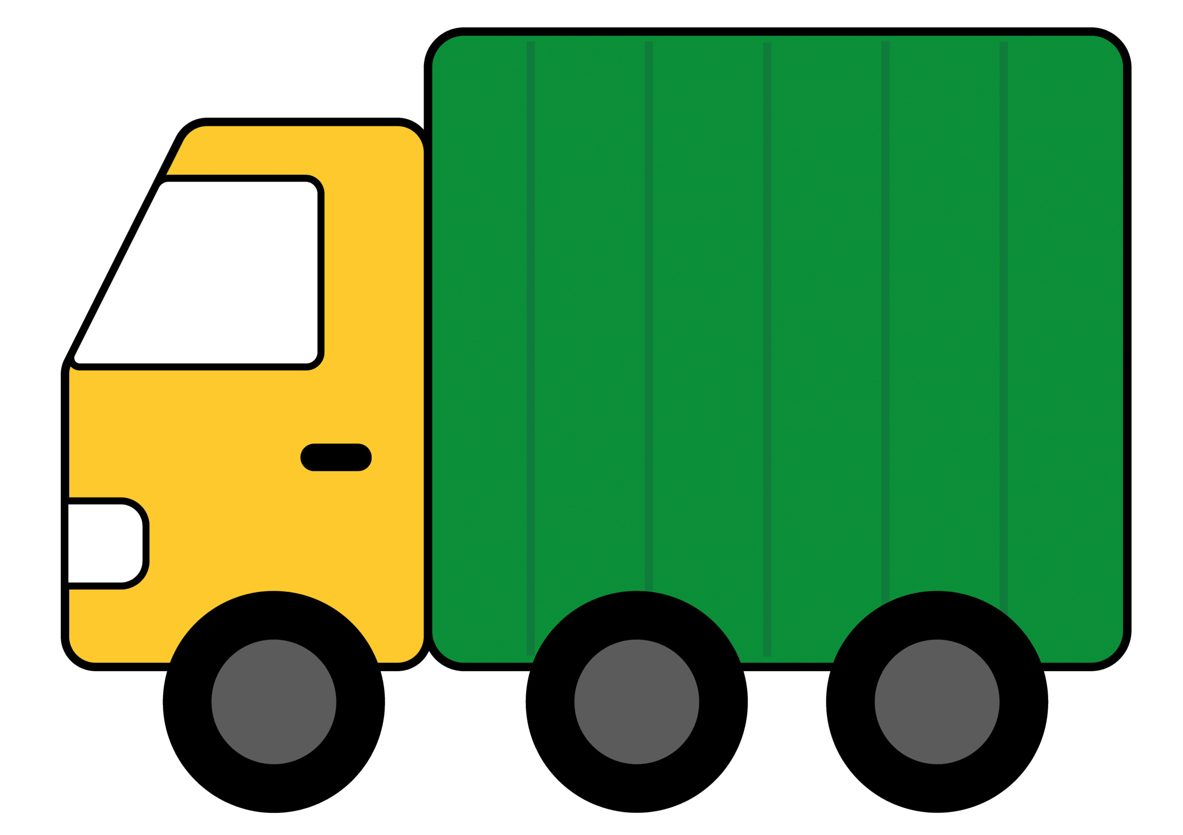 Commercial Trailer Cliparts