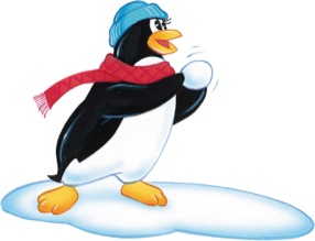 Throwing Snowball Cliparts