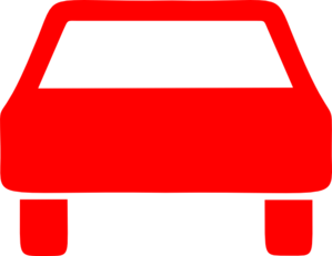 Clipart Red Car