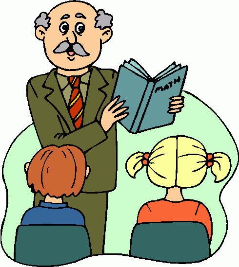 Classroom Cartoon Clipart
