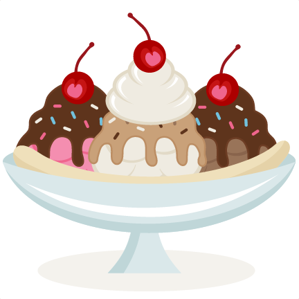 Ice Cream Sundae Clipart
