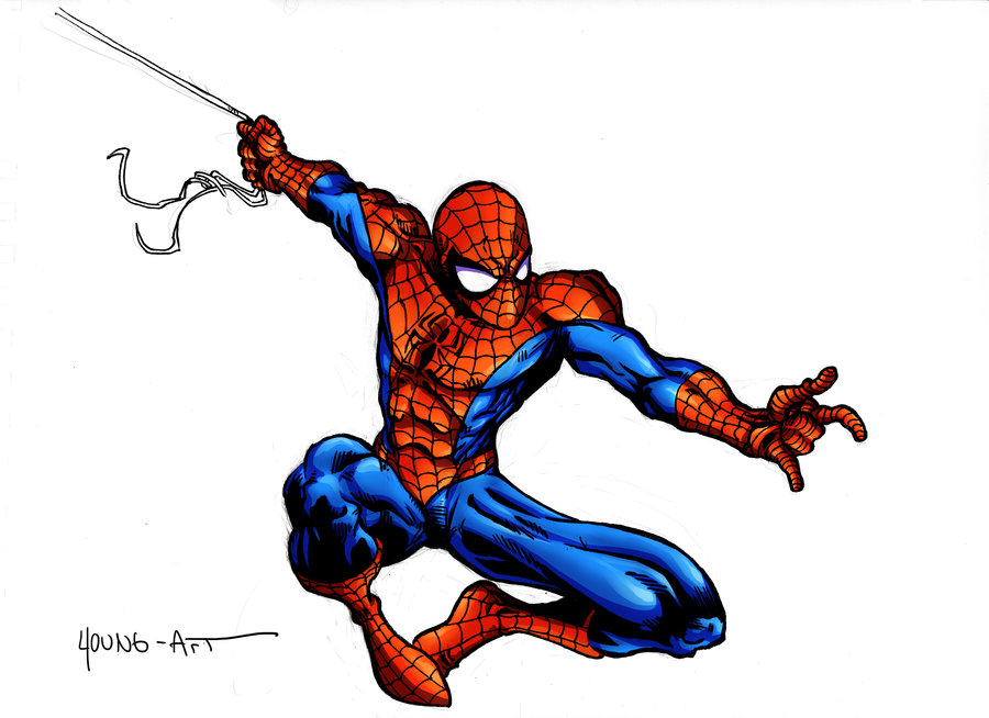 Free Printable Iron Spiderman Coloring Pages For Kids