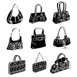 Lady bag clipart design illustration 9383402 PNG