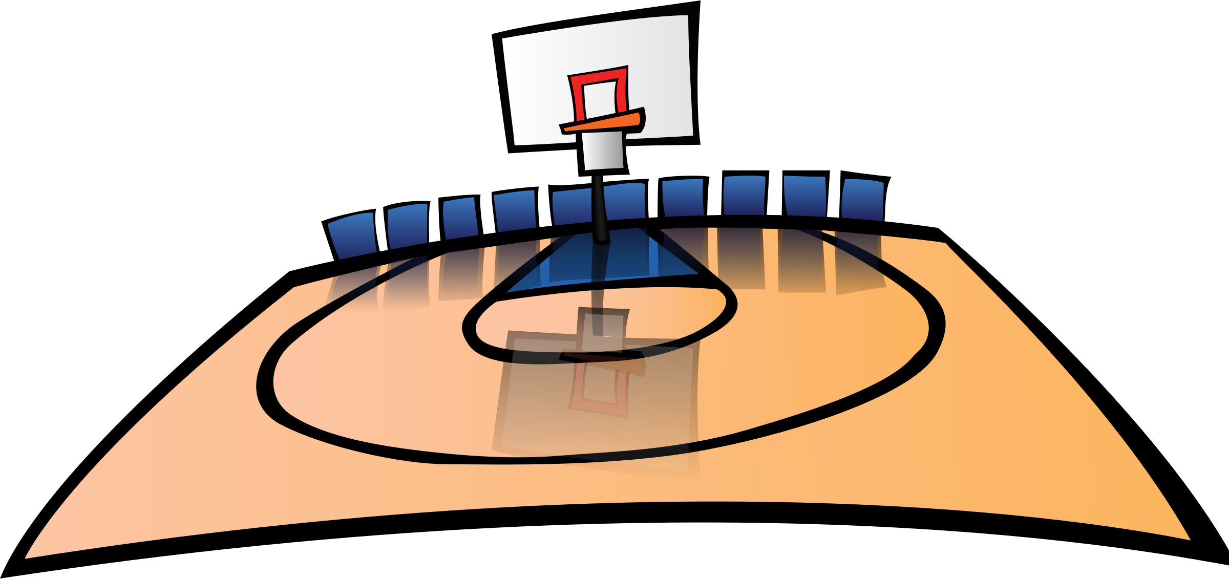 Basketball Court Cartoon Images ~ Basketball Court Clipart 2 | Bodenewasurk