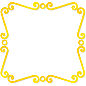 Spiral Frame Yellow Clip Art Download