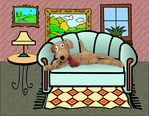 Dog Nap Cliparts