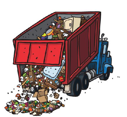 garbage truck clip art