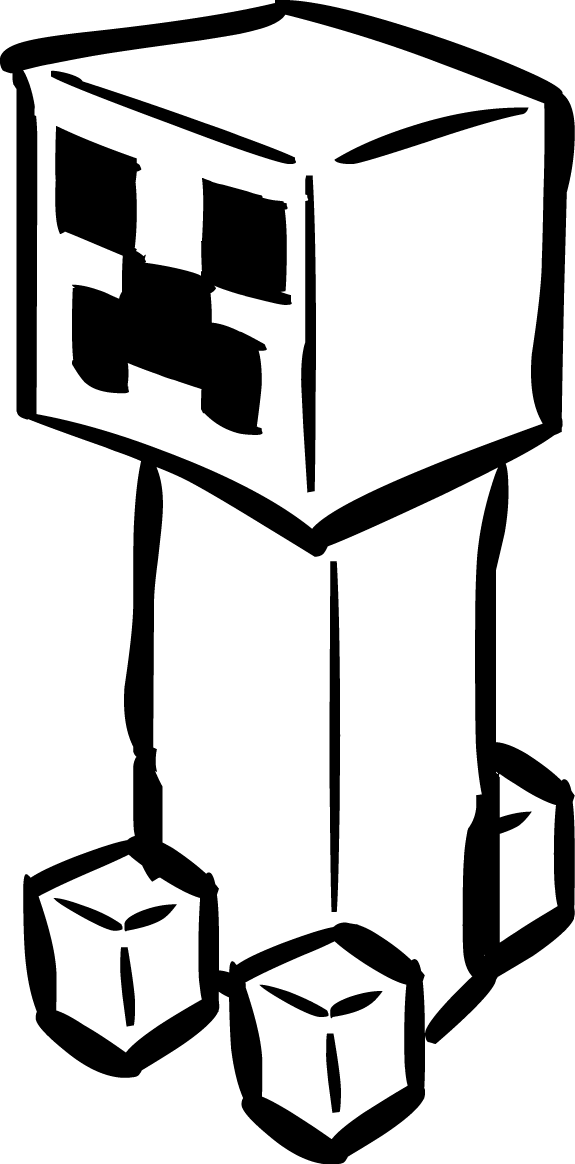 Minecraft clipart with your skin