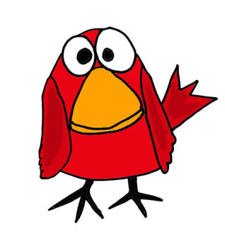 Funny Cardinal Cliparts