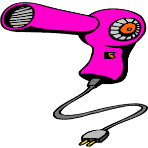 Dry Hair Cliparts