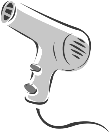 Dry Hair Cliparts