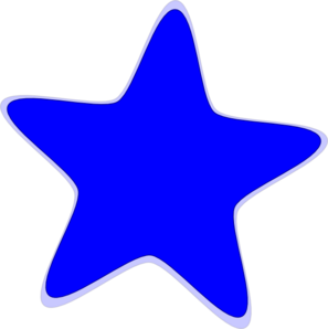 Blue Star Clipart